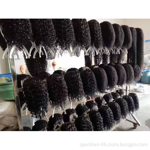 Deep Wave Transparent Ful Lace Wig Pre-Plucked Bleached Knots Human Hair Wigs For Women Brazillian Deep Wave Curly Wig Vendor